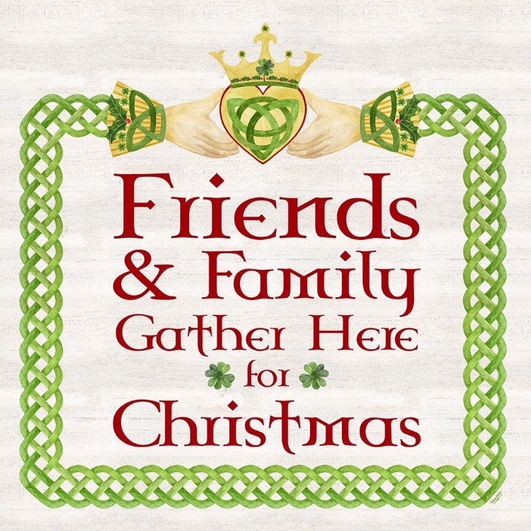 Picture of IRISH CHRISTMAS III-FRIENDS AND FAMILY