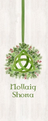 Picture of IRISH CHRISTMAS VERTICAL I-CELTIC KNOT