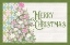 Picture of VINTAGE CHRISTMAS LANDSCAPE II-MERRY CHRISTMAS