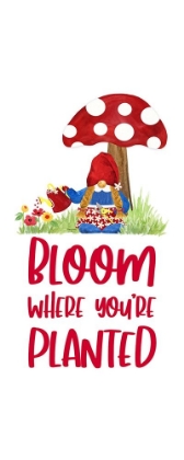 Picture of GARDENING GNOMES SENTIMENT VERTICAL II-BLOOM