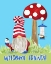Picture of GARDENING GNOMES SENTIMENT PORTRAIT IV-WELCOME FRIENDS