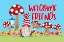 Picture of GARDENING GNOMES LANDSCAPE III-WELCOME FRIENDS