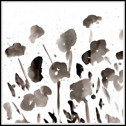 Picture of SIMPLE BLACK POPPIES I