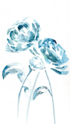 Picture of BLUE PEONIES I