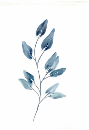 Picture of FARMHOUSE LEAVES BLUE II