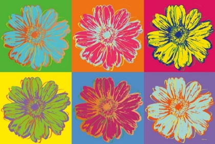 Picture of FLOWER POP ART MOSAIC