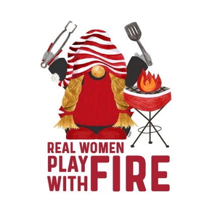 Picture of GNOME GRILL MASTERS SENTIMENT V-PLAY WITH FIRE