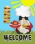 Picture of GNOME GRILL MASTERS SENTIMENT PORTRAIT II-WELCOME