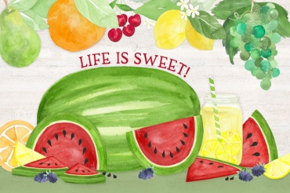Picture of LIFE IS SWEET SENTIMENT LANDSCAPE I-LIFE
