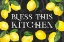 Picture of LIVE WITH ZEST SENTIMENT LANDSCAPE I-BLESS THIS KITCHEN
