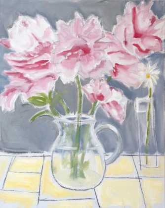 Picture of PEONIES  AND A DAISY