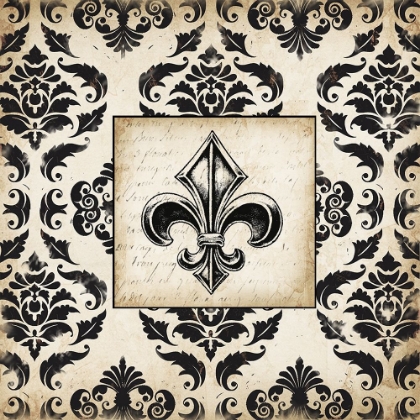 Picture of FLEUR D LIS DAMASK II