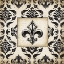 Picture of FLEUR D LIS DAMASK II
