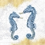Picture of DEEP  BLUE SEA VIII WHITE GOLD