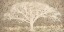 Picture of TREE ON A GREY BROCADE