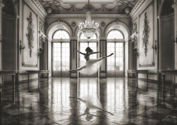 Picture of BALLERINA IN A PALACE HALL