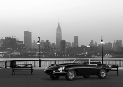 Picture of VINTAGE SPYDER IN NYC - BW