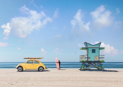 Picture of WAITING FOR THE WAVES-MIAMI BEACH