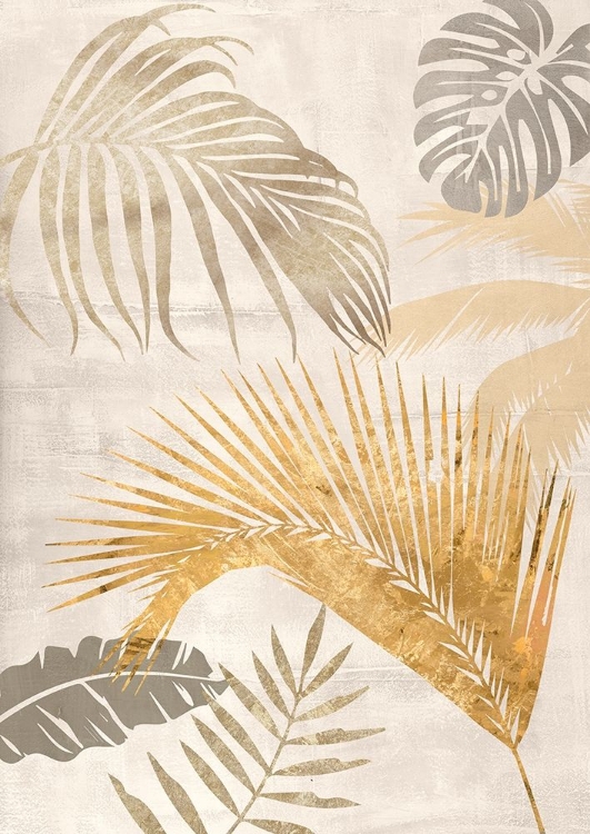 Picture of PALM LEAVES GOLD II