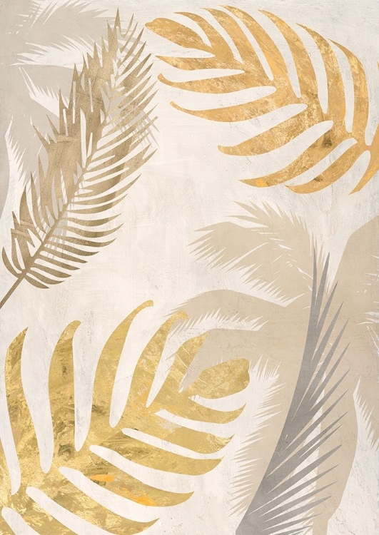 Picture of PALM LEAVES GOLD III