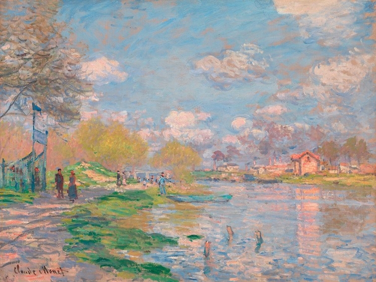 Picture of SPRING BY THE SEINE