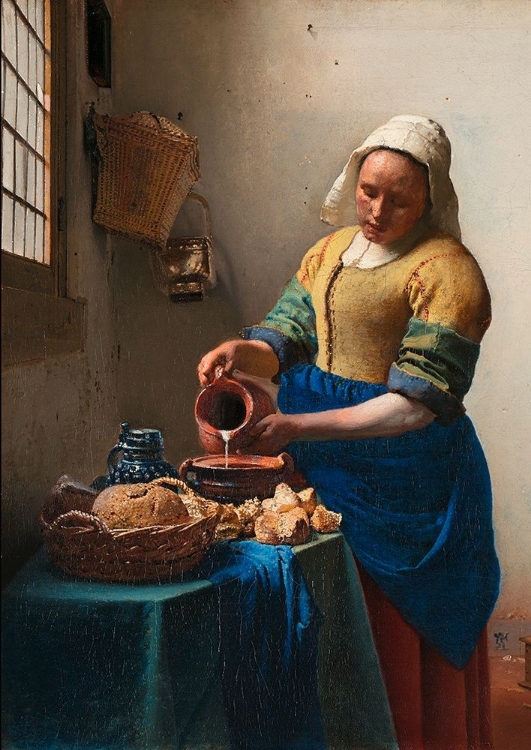Picture of THE MILKMAID - DETAIL