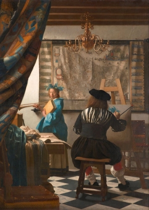 Picture of THE ART OF PAINTING - DETAIL