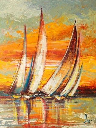 Picture of REGATA AL TRAMONTO I