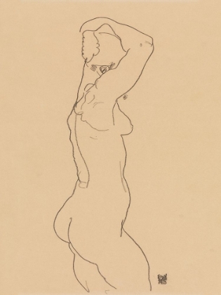Picture of STANDING NUDE-FACING RIGHT 