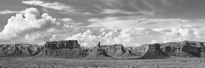 Picture of VALLEY OF THE GODS- UTAH- USA (BW)