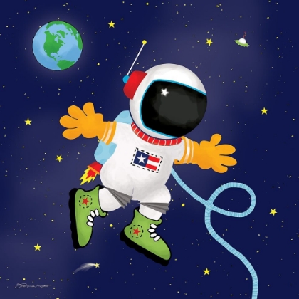 Picture of ASTRONAUT IN SPACE