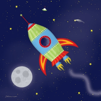 Picture of ROCKET IN SPACE
