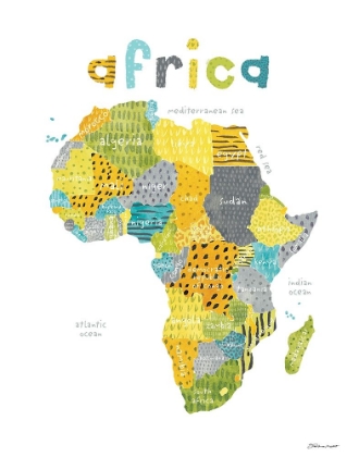 Picture of MAP OF AFRICA 