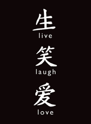 Picture of LIVE, LAUGH, LOVE