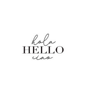 Picture of HOLA, HELLO, CIAO