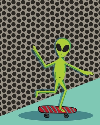 Picture of SKATING ALIEN