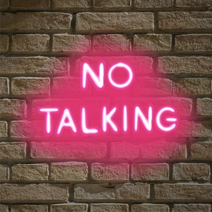 Picture of NO TALKING