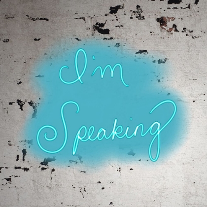 Picture of IM SPEAKING - BLUE