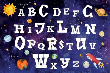 Picture of SPACE ALPHABET