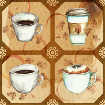 Picture of COFFEE FRENZY PATTERN II