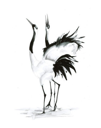 Picture of DANCING BIRD PAIR II