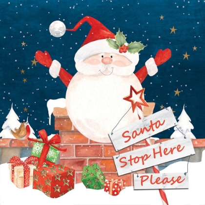 Picture of SANTA STOP HERE