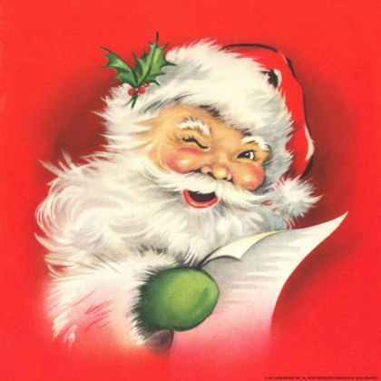 Picture of WINKING SANTA