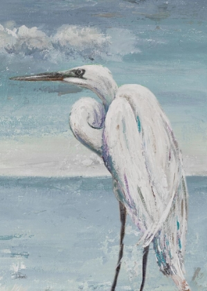 Picture of GREAT EGRET STANDING