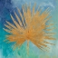 Picture of TEAL GOLD LEAF PALM I