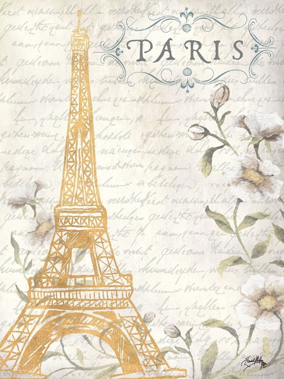 Picture of GOLDEN PARIS I