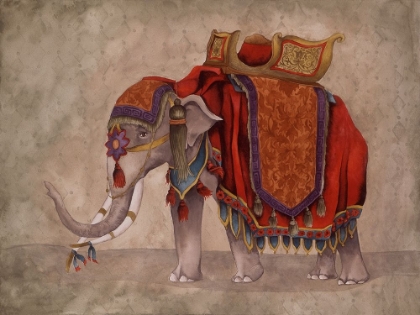 Picture of CEREMONIAL ELEPHANTS I