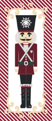 Picture of NUTCRACKER ON RED STRIPE I