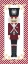 Picture of NUTCRACKER ON RED STRIPE I