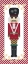 Picture of NUTCRACKER ON RED STRIPE II